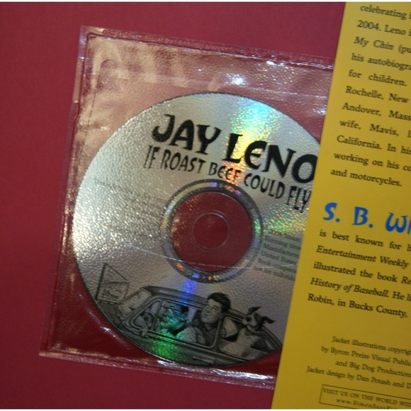 Jay Leno "If Roast Beef Could Fly" with CD Sealed Illustrated Children's Book - Picture 7 of 7